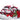 Nike Air Force 1 White Rope with Red Rose Swaroski - FT SNEAKERS