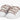 Nike Air Force 1 White Rope with pink glitter - FT SNEAKERS