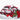 Nike Air Force 1 White Rope with Red Rose Swaroski - FT SNEAKERS