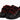 Nike Air Force 1 Black Rope with Red Glitter - FT SNEAKERS
