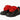 Nike Air Force 1 Black Rope Laces Red KIDS - FT SNEAKERS