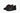 Nike Air Force 1 Black Rope with pink glitter KIDS - FT SNEAKERS