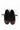 Nike Air Force 1 Black Rope with Red Rose - FT SNEAKERS