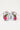 Nike Air Force 1 White Rope with Pink Rose Swaroski