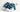 Nike Air Force 1 White Rope Laces with Lanvi Multi Blue  Laces - FT SNEAKERS