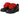 Nike Air Force 1 Black Rope Laces Red KIDS - FT SNEAKERS