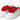 Nike Air Force 1 White Rope Laces Red - FT SNEAKERS